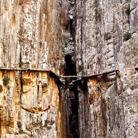 Casa Rural El Chaparro El Chorro Kültér fotó
